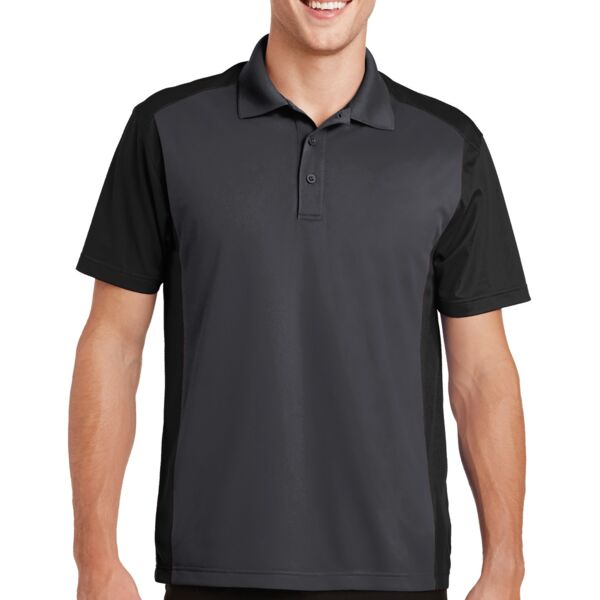 Colorblock Micropique Sport Wick ® Polo Thumbnail