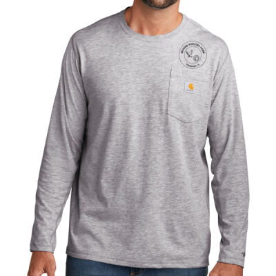 McPeek Poultry Farm - Force ® Long Sleeve Pocket T Shirt Thumbnail