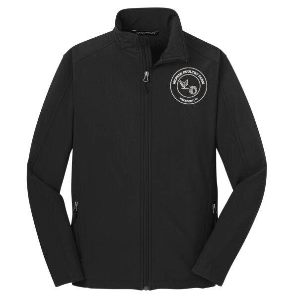 McPeek Poultry Farm - Tall Core Soft Shell Jacket Thumbnail